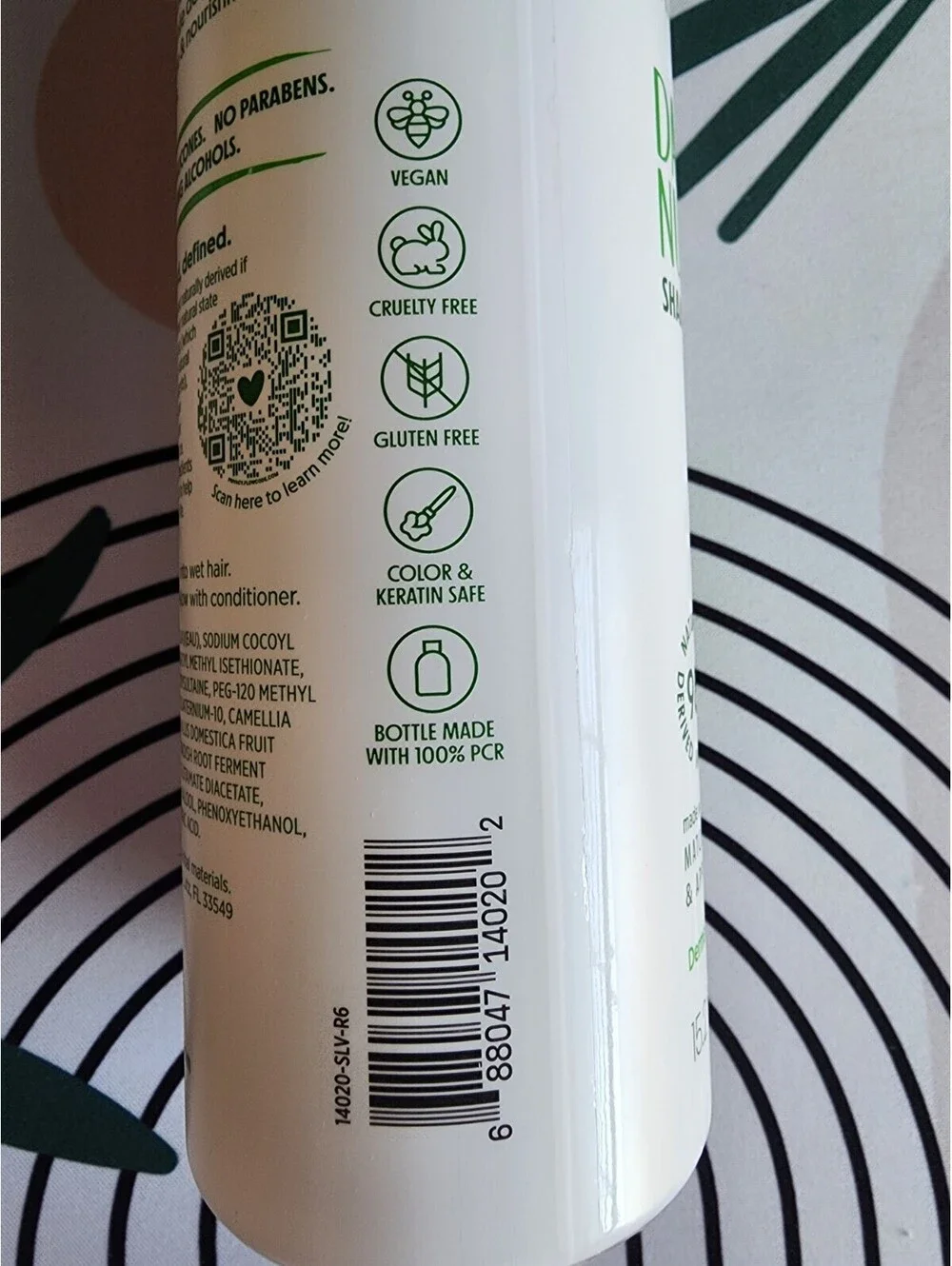 Not Your Mother's Naturals Daily Nutrition Shampoo Matcha Green Tea 15.2 Oz